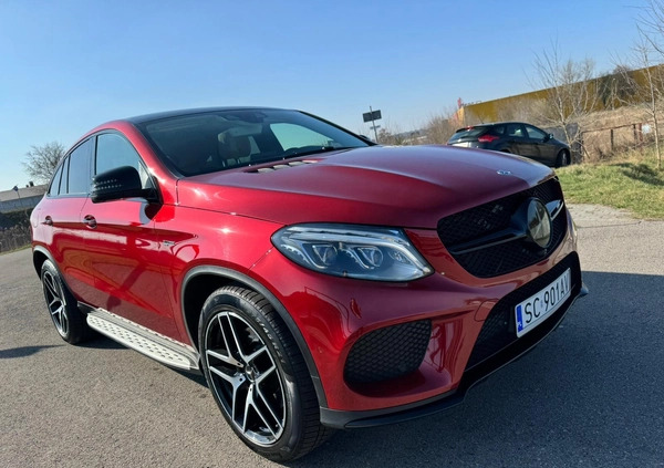 Mercedes-Benz GLE cena 269000 przebieg: 83000, rok produkcji 2017 z Częstochowa małe 497